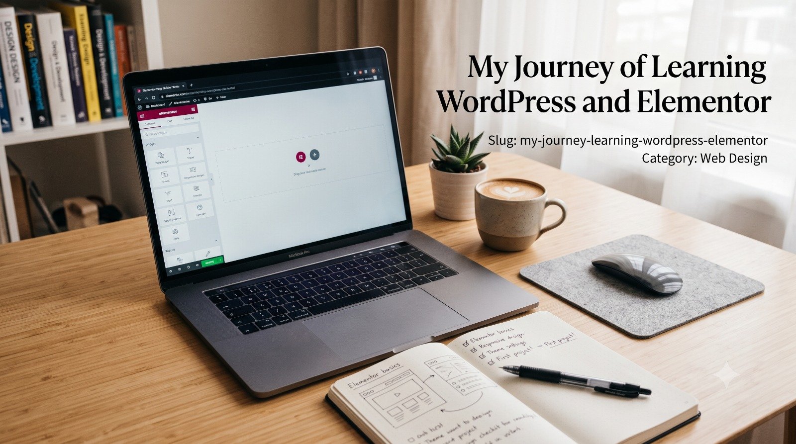 Learning WordPress and Elementor